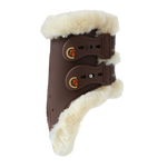 Ochraniacze tylne z futrem Kentucky Horsewear Sheepskin Elastic