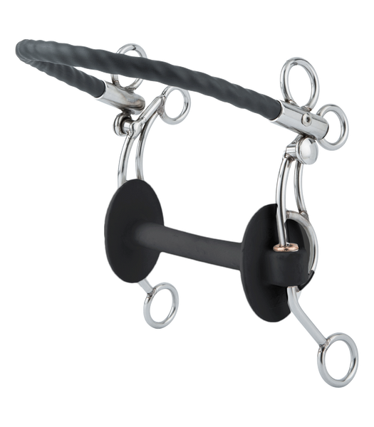 Tandem ze skórzanym narchrapnikiem Beris Prime - prosty