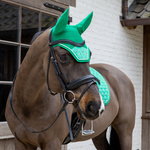Nauszniki klasyczne Kentucky Horsewear Velvet Horse Printing