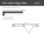 Obroża dla psa z bandaną QHP Collection