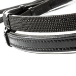 Wodze skórzano-gumowe ze stoperami Kavalkade - szerokość 16 mm