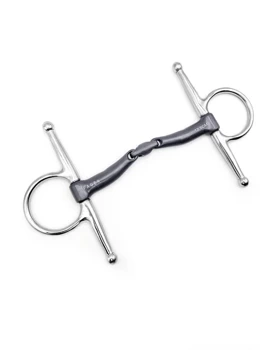 Wędzidło z wąsami FAGER Maria Titanium  - podwójnie łamane