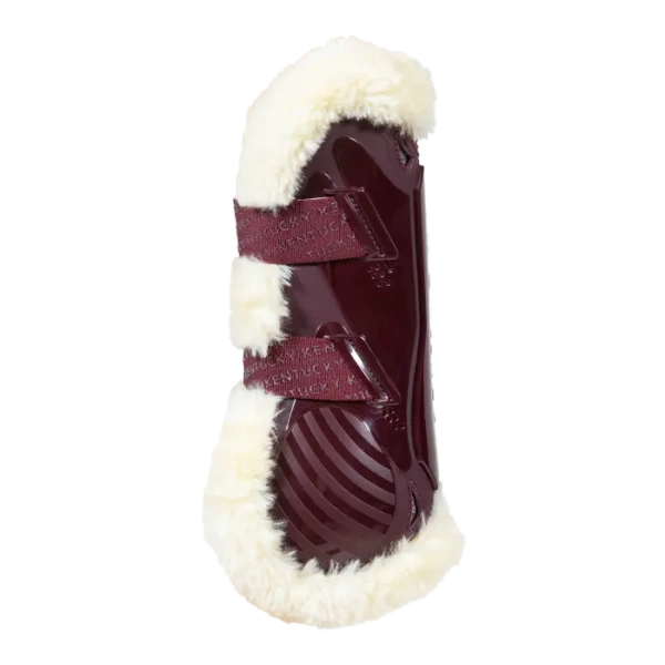 Ochraniacze przednie z futrem Kentucky Horsewear Bamboo Elastic