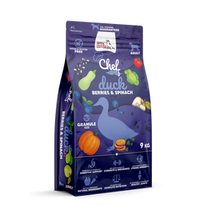 Sucha karma dla psa Syta Micha - Kaczka, jagody i szpinak 9kg