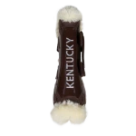 Ochraniacze przednie z futrem Kentucky Horsewear Bamboo Velcro