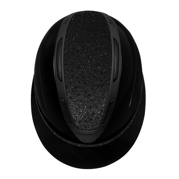 Kask jeździecki z szerokim daszkiem Equestro Apocalypse Glossy