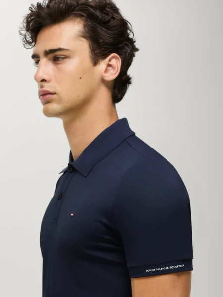 Koszulka polo męska Tommy Hilfiger Equestrian Fresco Tech Polo