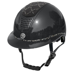 Kask jeździecki z szerokim daszkiem Fair Play Quantinum 2.0 Spotlight Shiny