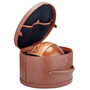 Skórzany kufer na kask KEP Italia Cappelliera