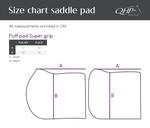 Pad ujeżdżeniowy QHP Super Grip