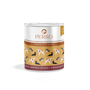 Karma mokra Perro - Indyk z cukinią