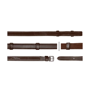 Wodze skórzano-gumowe ze stoperami Dy'on New English Collection NE05J