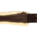Popręg anatomiczny z futrem Kentucky Horsewear Sheepskin Anatomic Girth