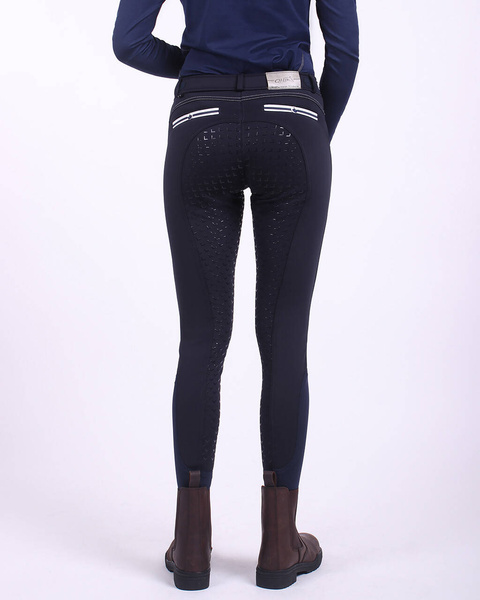 Bryczesy softshell z pełnym lejem silikonowym QHP Emma