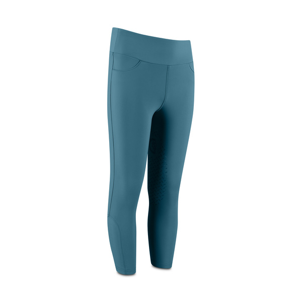 Dziewczęce legginsy jeździeckie z kolanowym lejem silikonowym Kentucky Ridingwear Miami