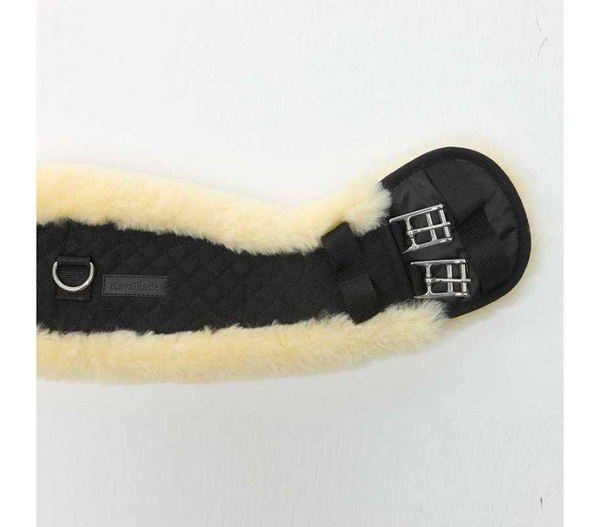 Popręg ujeżdżeniowy z futrem Kavalkade Moon