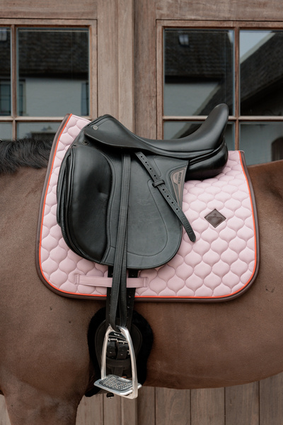 Czaprak ujeżdżeniowy Kentucky Horsewear Onion Quilt Neon Leather