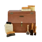 Skrzynka na akcesoria jeździeckie ze szczotkami Grooming Deluxe Show Grooming Box