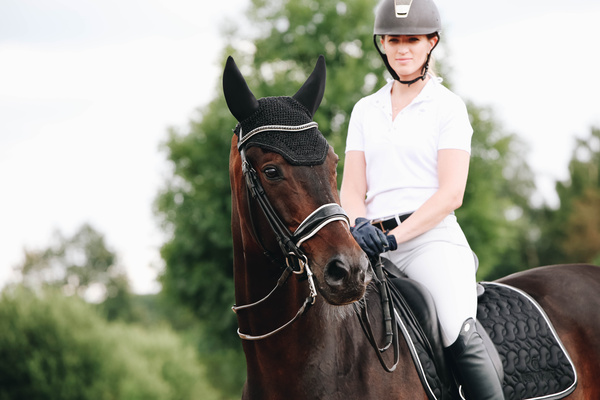Nauszniki klasyczne Kentucky Horsewear Wellington Sparkling