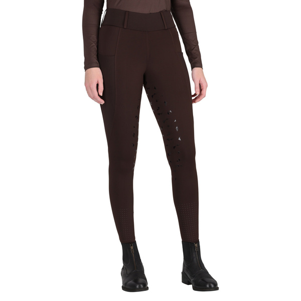 Legginsy zimowe z pełnym lejem silikonowym QHP Avenna