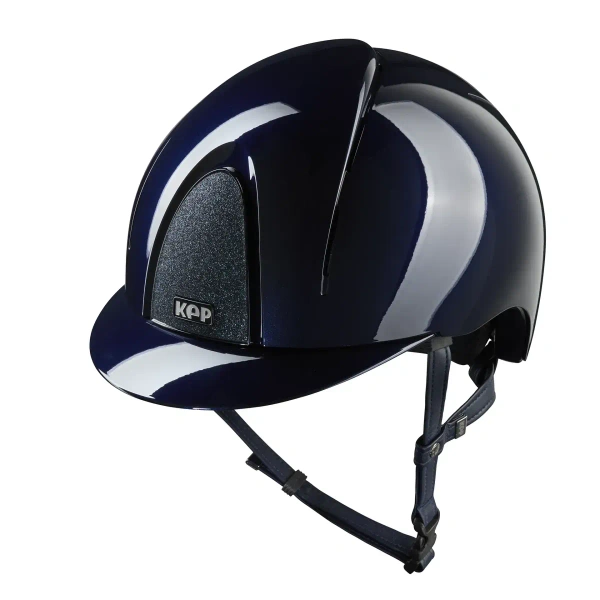 Kask jeździecki KEP Italia Smart Nova Polish Blue Star Blue