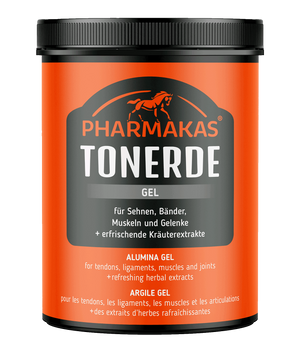 Chłodzący żel regenerujący dla koni Pharmakas Alumina Gel