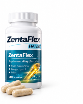 Suplement wspierający stawy psa ZentaFlex HA VET – 30 kapsułek