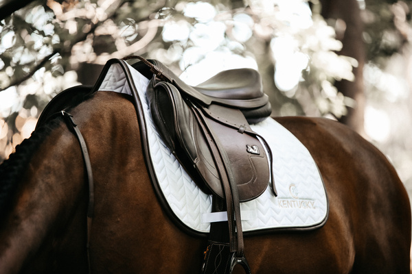 Czaprak wszechstronny Kentucky Horsewear Fishbone Leather
