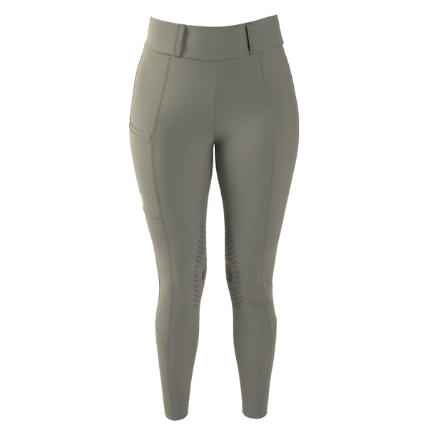 Damskie legginsy jeździeckie z kolanowym lejem silikonowym Kentucky Ridingwear Riding Legging Classic