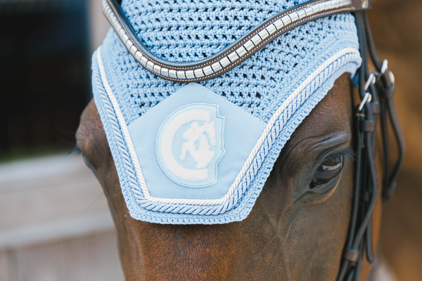 Nauszniki klasyczne Kentucky Horsewear 3D Logo Rope