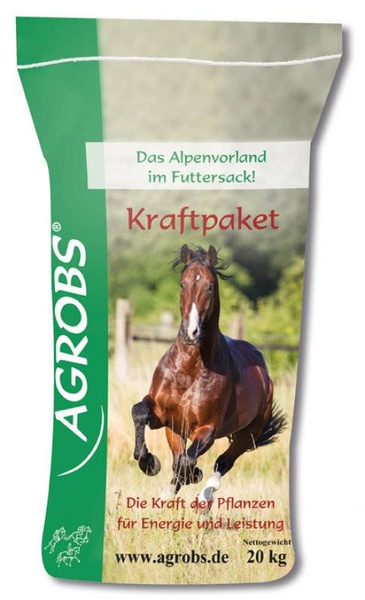 Trawokulki z lucerny AGROBS Kraftpaket 20 kg