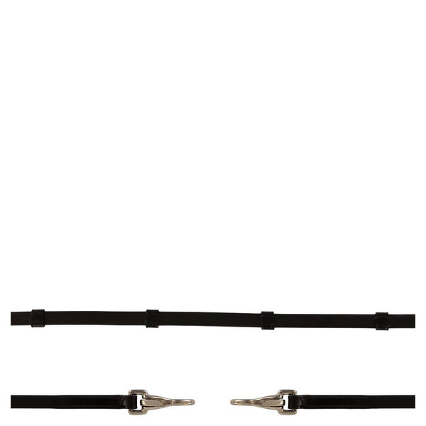 Wodze skórzane z karabinkami BR Icelandic