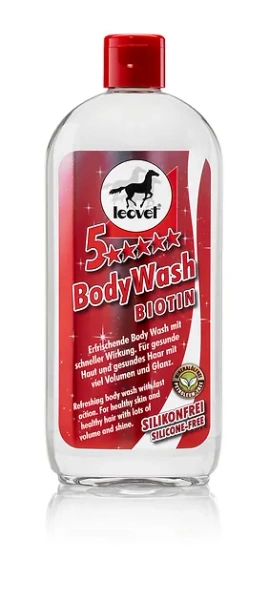 Szampon dla koni z biotyną LEOVET 5* Body Wash