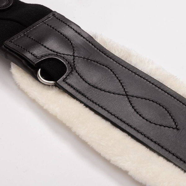 Popręg anatomiczny z futrem Kavalkade Foster Casper