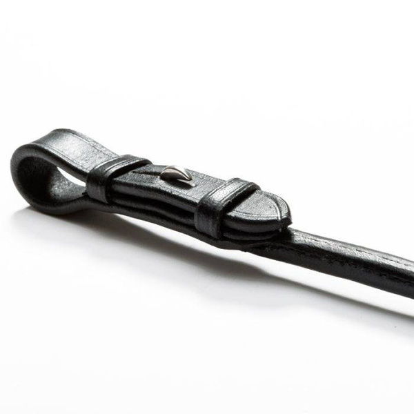 Wodze skórzano-gumowe ze stoperami Kavalkade - szerokość 16 mm