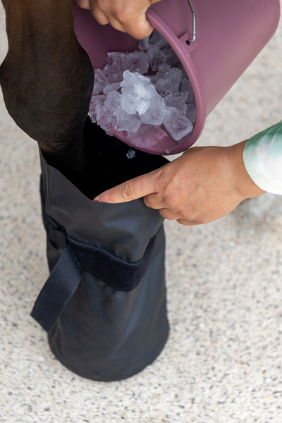 Buty ochronne i chłodzące na kopyta Kentucky Horsewear Hoof Boots Medical & Ice