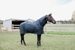 Derka siatkowa przeciw owadom z wodoodpornym grzbietem Kentucky Horsewear Waterproof Combo Fly Rug Classic