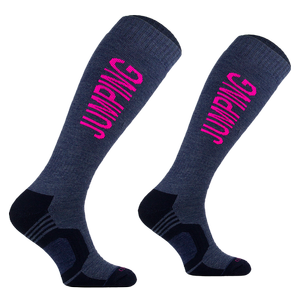 Podkolanówki jeździeckie z wełny merynosa Comodo Merino Jumping