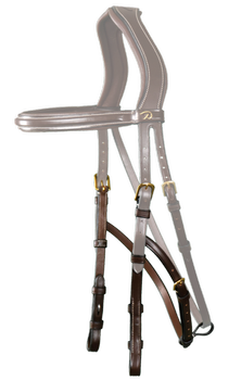 Paski policzkowe do hackamore Dy'on D Collection DY03D