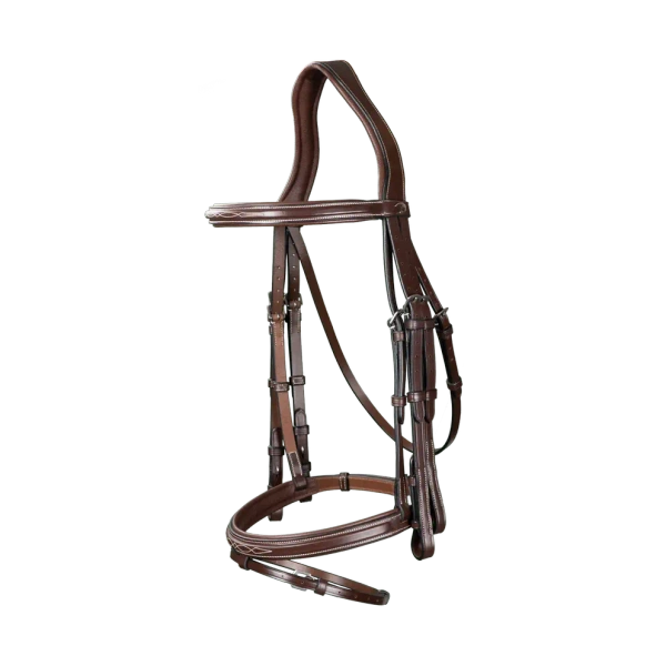 Ogłowie munsztukowe z nachrapnikiem angielskim Dy'on US Collection USLAAA