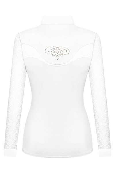 Koszula konkursowa z długim rękawem Fair Play Cecile Rosegold