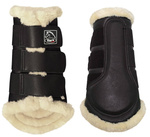 Ochraniacze ujeżdżeniowe z futrem York Comfort Plus