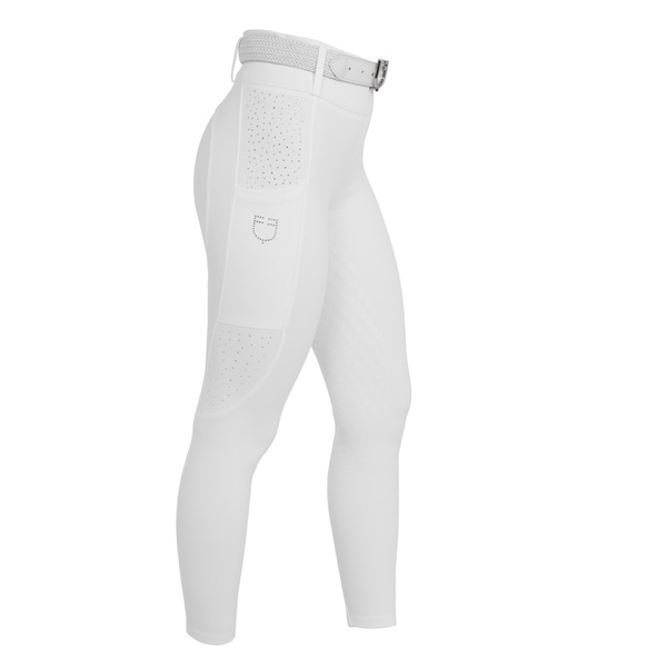 Legginsy z pełnym lejem silikonowym Equestro Rhinestones