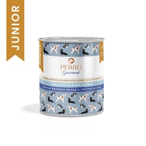 Karma mokra Perro Gourmet - Jeleń z gruszką