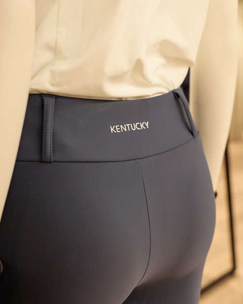 Damskie legginsy jeździeckie z kolanowym lejem silikonowym Kentucky Ridingwear Riding Legging Classic