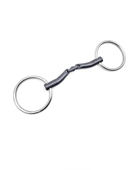 Wędzidło zwykłe FAGER Maria Titanium - podwójnie łamane