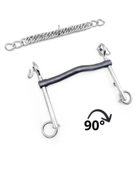 Munsztuk FAGER Sofia Titanium  - sztanga z portem językowym