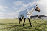 Derka siatkowa przeciw owadom z kapturem dla koni z egzemą Kentucky Horsewear Eczema Rug