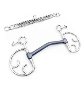 Kimblewick FAGER Sara Titanium - sztanga z portem językowym