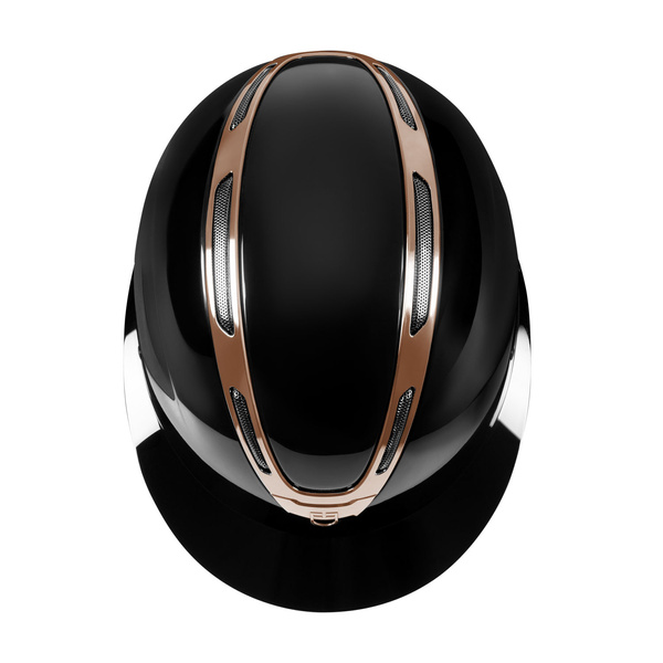 Kask jeździecki z szerokim daszkiem Equestro Apocalypse Shiny